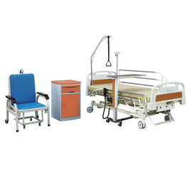 Ηλεκτρικό κάθετο νοσοκομειακό κρεβάτι κρεβατιών ασθενών νοσοκομείου με το ιατρικό σύστημα μηχανών